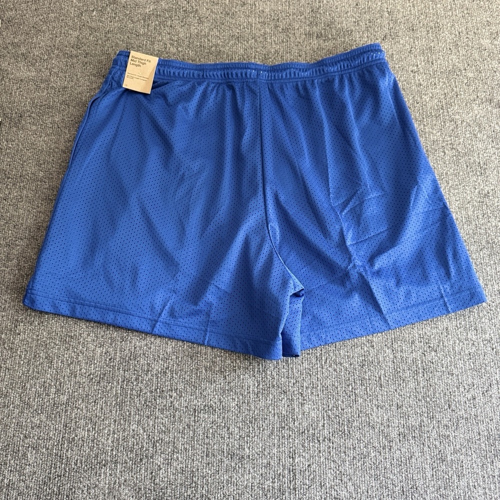 Nike Dri-FIT Men 2XL Shorts Blue Standard Fit Mid Thigh Length Dri Fit NWT